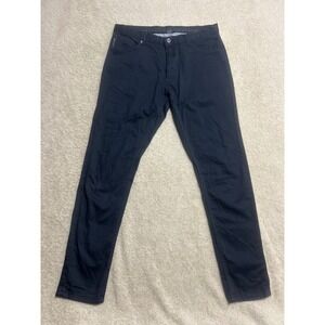 Zara Man Skinny Fit Mens Black Pants Size‎ 42 EUR 32 USA Casual Trousers